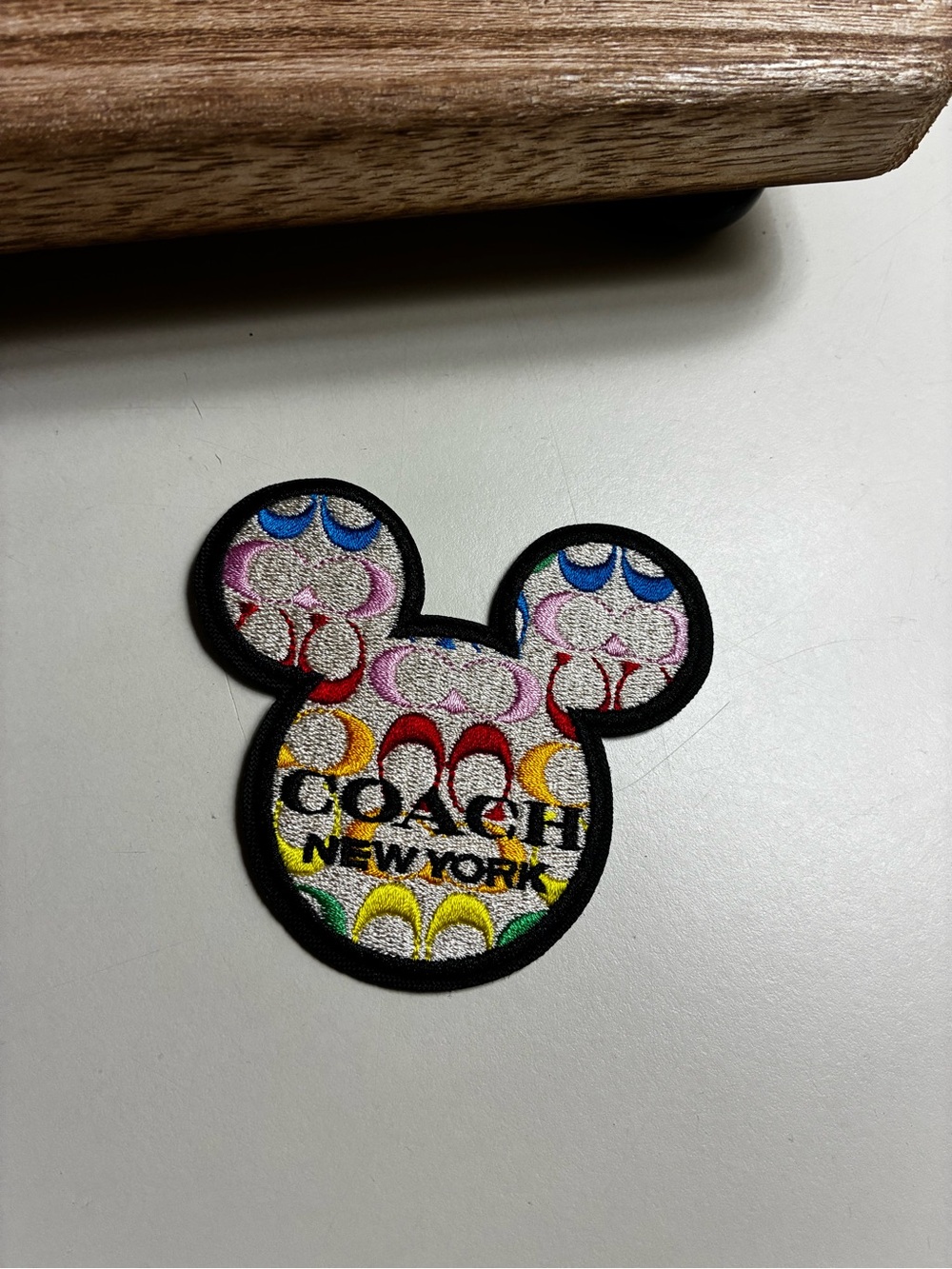 Fashion Multicolor Mickey iron on Patch